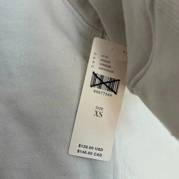 AGOLDE Round Shoulder Cotton Sweatshirt - Picture 7 of 7